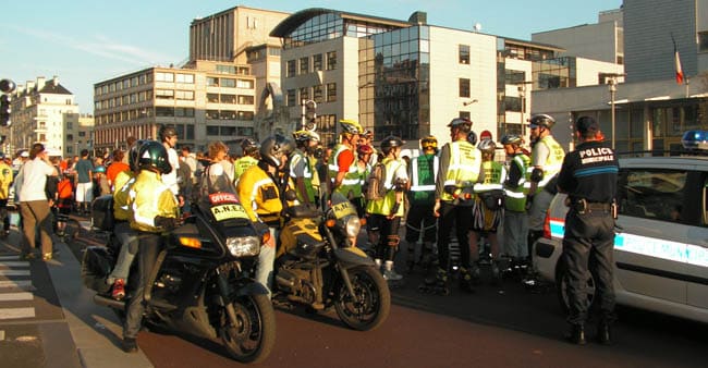 Randonnée roller de la ville de Rouen (76)