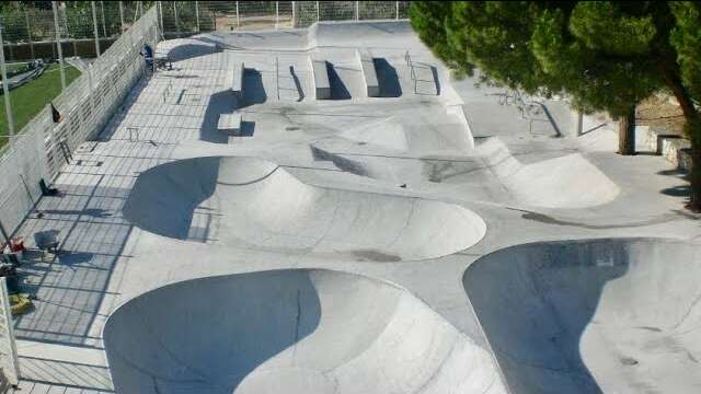 Le skatepark de Nice Falicon (06)