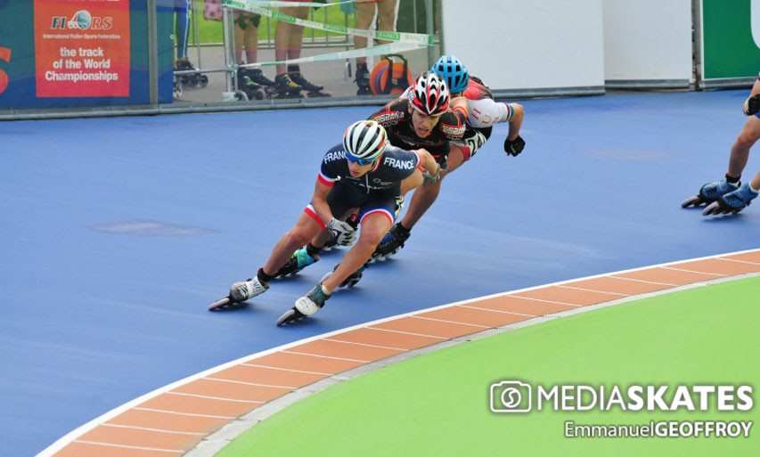 Championnat d&rsquo;Europe roller course 2016 : résultats des 500 m