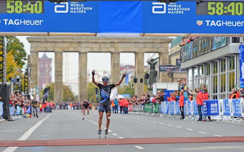 Marathon roller de Berlin 2017 : récidive de Bart Swings et surprise Sud-Américaine