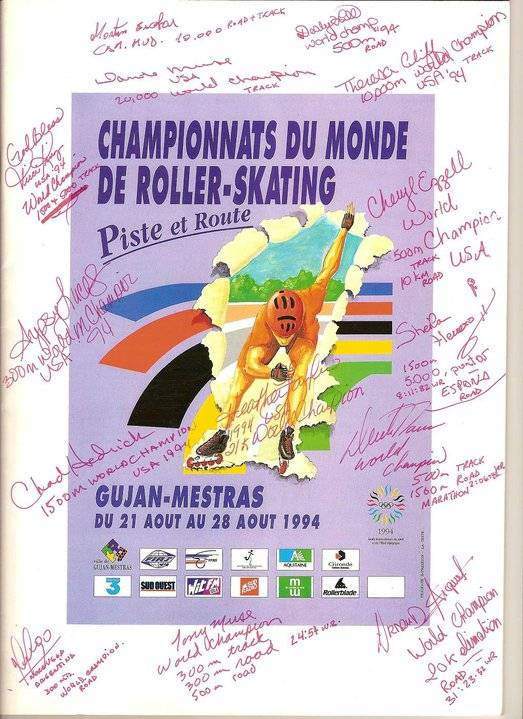 Championnat du monde de roller course 1994 à Gujan-Mestras (33)