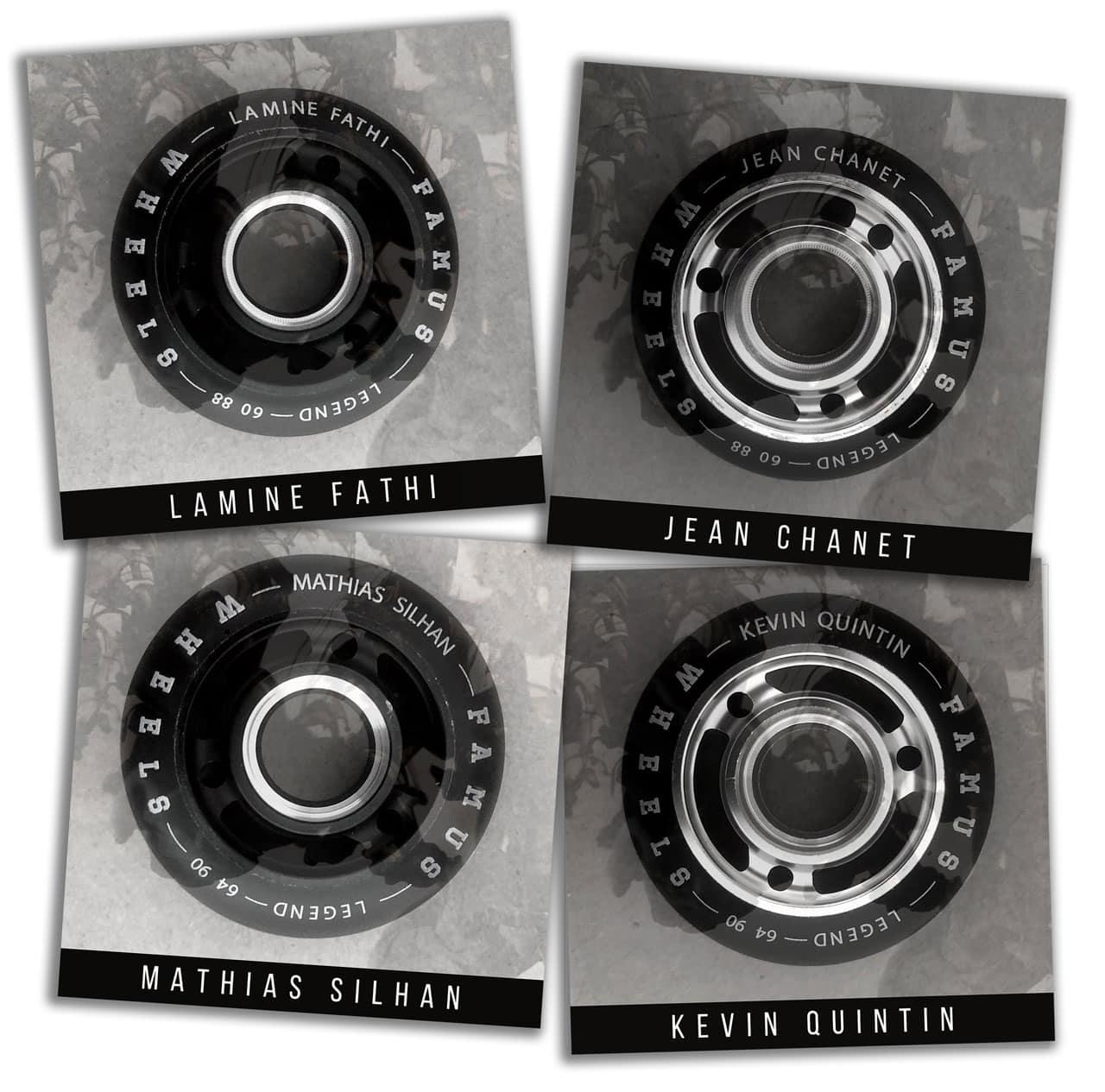La marque de roues de roller street Famus Wheels met les riders français à l’honneur