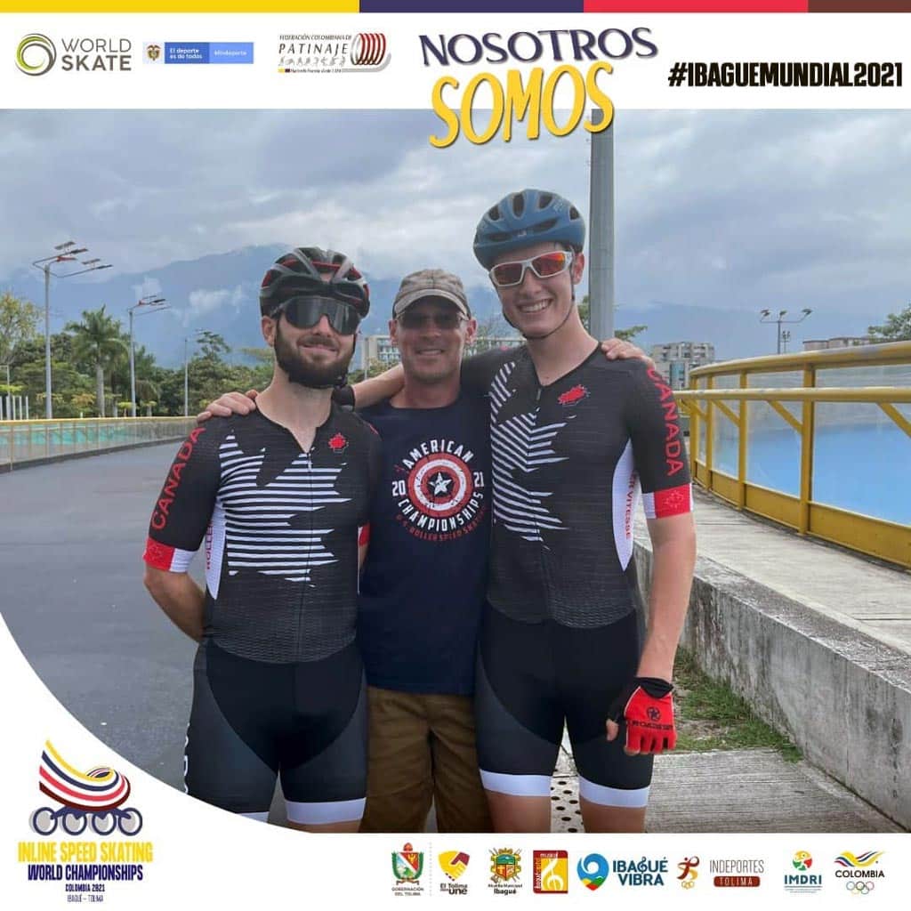 L&rsquo;équipe du Canada au Championnat du Monde de roller course 2021