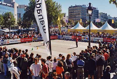 Seconde étape Wanadoo Roller Tour 2002 à Brest (29)