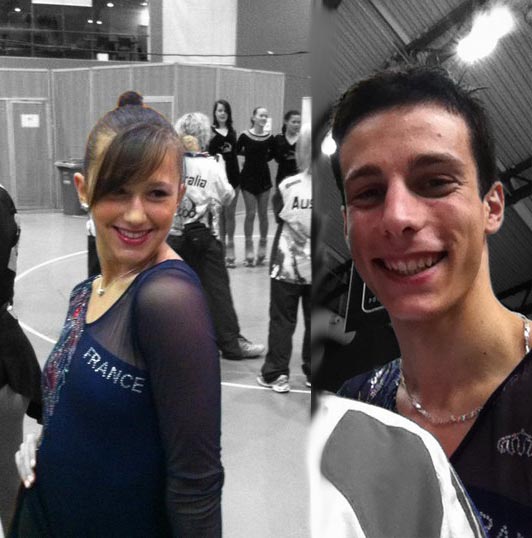 Henneguelle et Mériel, champions du Monde Junior Couple Danse 2010