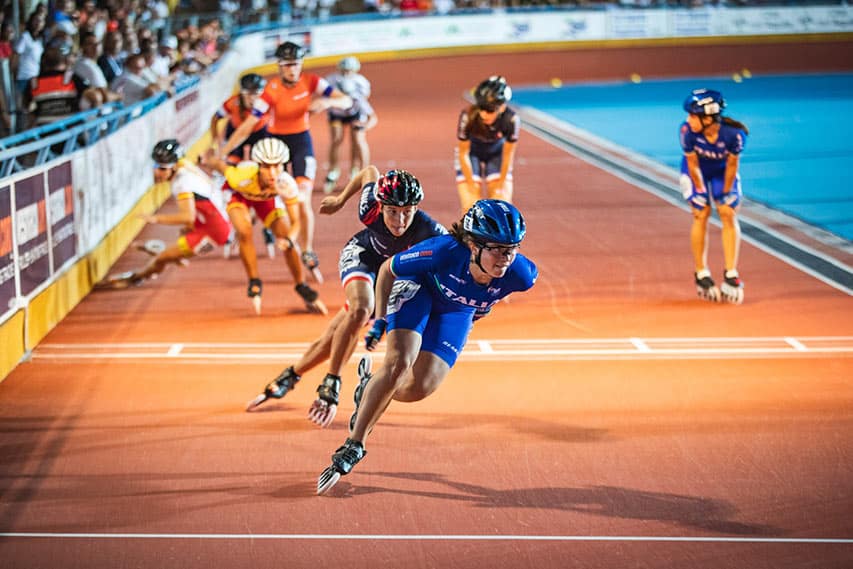 Euro roller course 2022 : résultats relais à l&rsquo;américaine piste