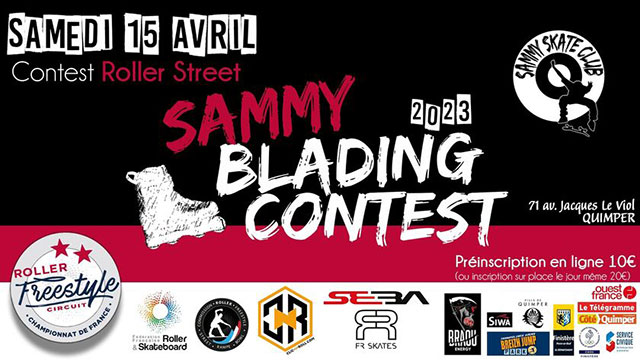 Sammy Blading Contest 2023 à Quimper (29)