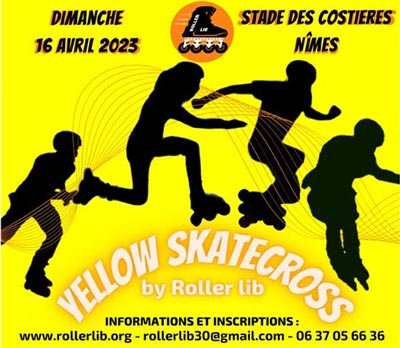 Yellow Skatecross by Roller Lib 2023 (30)