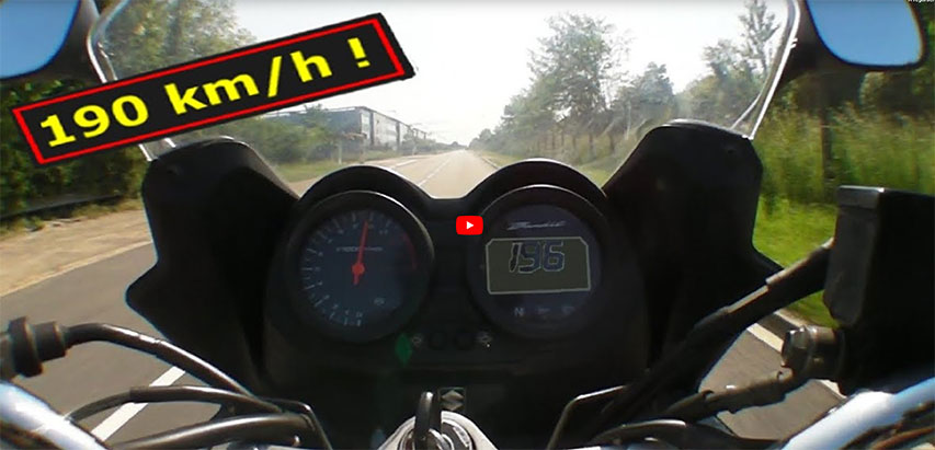 190 km/h en roller par Fabien Caron
