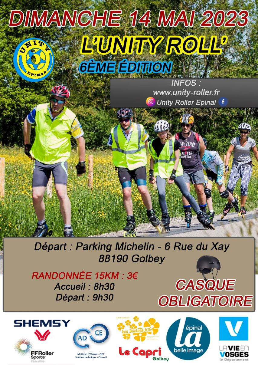 Unity Roll’ 2023 au départ de Golbey (88)