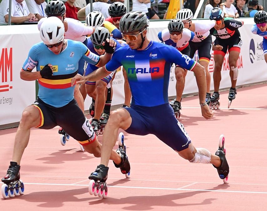 Résultats 1000 m championnat monde roller course 2023