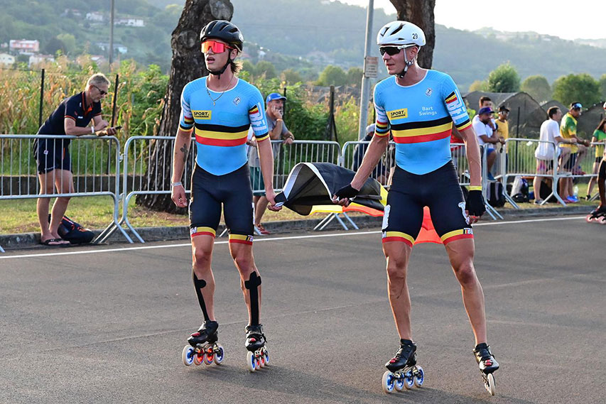 La Belgique aux championnats d’Europe roller course 2024