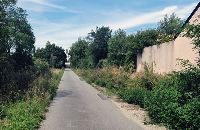 La voie verte de Guérande à La Baule en roller (44)