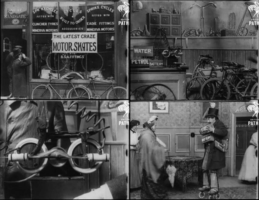 Film : The Motor Skater (1909)