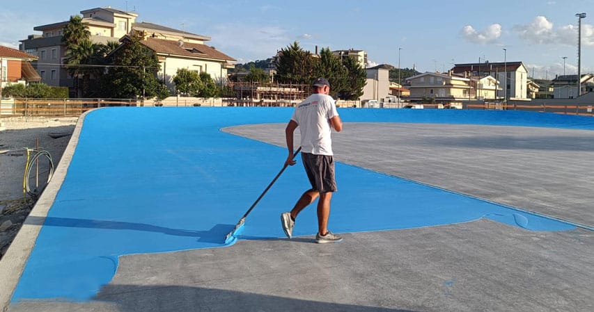 Rénovation de la piste des World Skate Games 2024