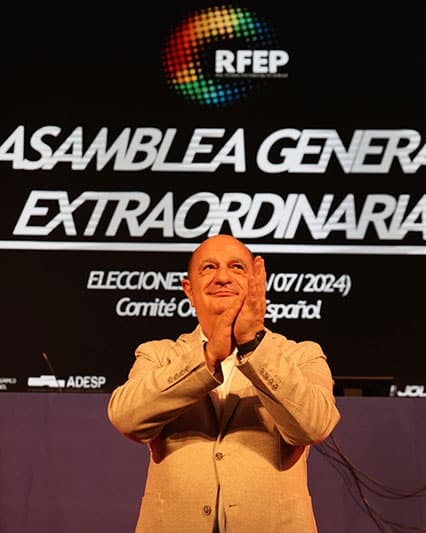 Carmelo Paniagua réélu président de la Fédération Espagnole