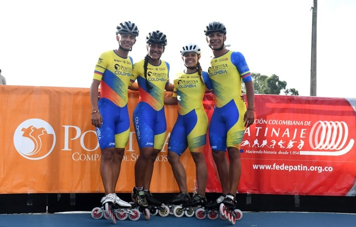 L&rsquo;équipe de Colombie aux World Skate Games 2024