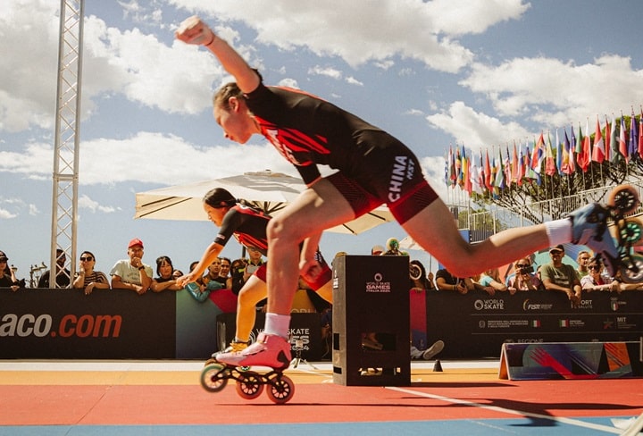 Résultats slalom vitesse aux World Skate Games 2024