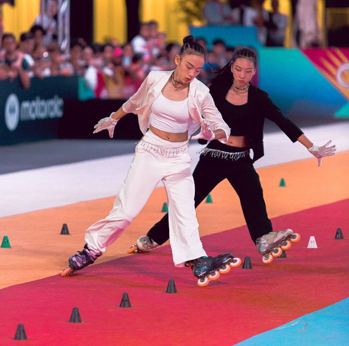 Résultats des épreuves de slalom des World Skate Games 2024