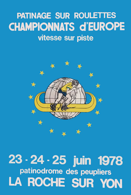 Championnats d&rsquo;Europe patinage à roulettes sur piste 1978 (France)