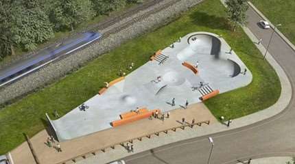 Le skatepark de Thaon-les-Vosges (88)
