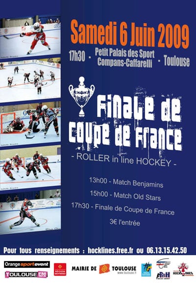 Finale Coupe de France RILH à Toulouse (31)