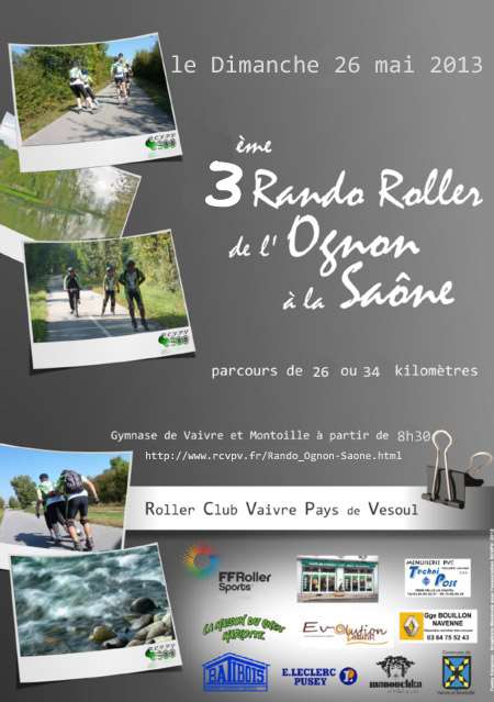 Randonnée roller de l&rsquo;Ognon à la Saône 2013 (70)