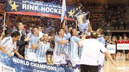 Mondial rink hockey 2015 : l’Argentine assomme l’Espagne en finale