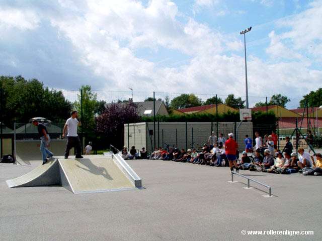 Contest de roller street de Bois d’Arcy 2004
