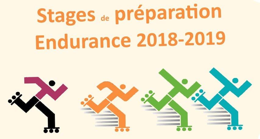 Calendrier des stages d’Endurance roller 2018-2019 en Essonne (91)