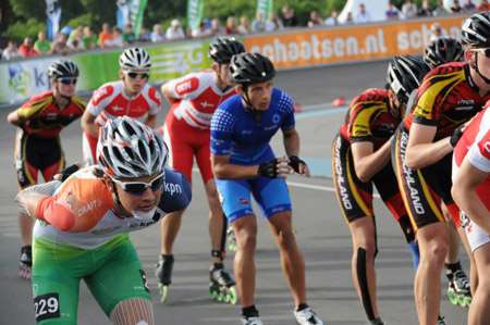 Championnat d&rsquo;Europe roller course &#8211; seconde journée sur piste