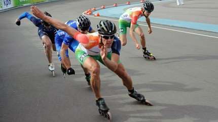 Championnat d’Europe roller course 2013 : 2e journée piste à Almere (NED)