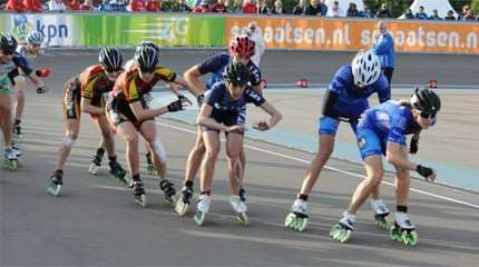 Championnat d&rsquo;Europe roller course 2013 : 200 m lancés et relais