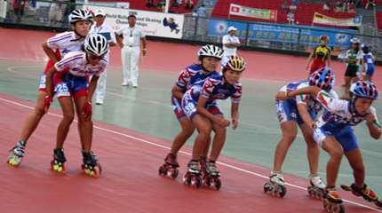 Championnats du Monde de roller course 2006 à Anyang : deuxième journée