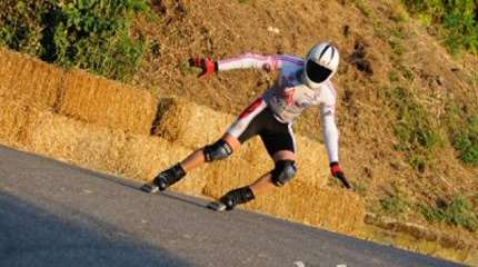 Troisième coupe / championnat du monde roller descente 2009 (Italie)