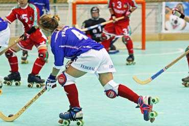 Mondial rink hockey 2008 : victoire de la France contre le Japon
