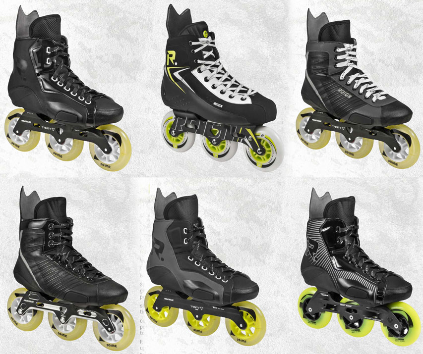 Gammes de patins de roller hockey Reign 2017