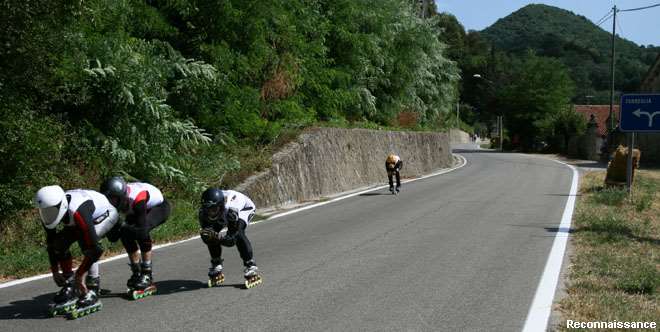 Bilan Coupe du monde roller descente 2005 à Teolo Padova (Italie)
