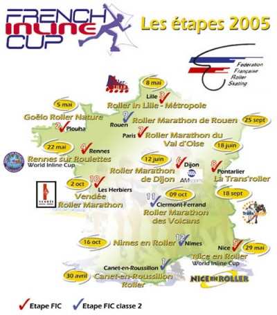 Evénement : Dates French In Line Cup 2005