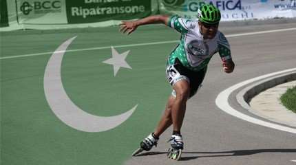 La délégation pakistanaine au Mondial Course 2012