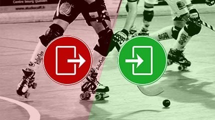 Arrivées et des départs en N1 Elite rink hockey 2019-2020