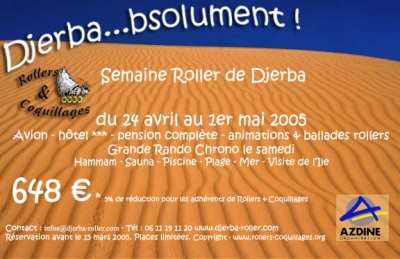 Voyage : « Rollers et Coquillages » part en Tunisie