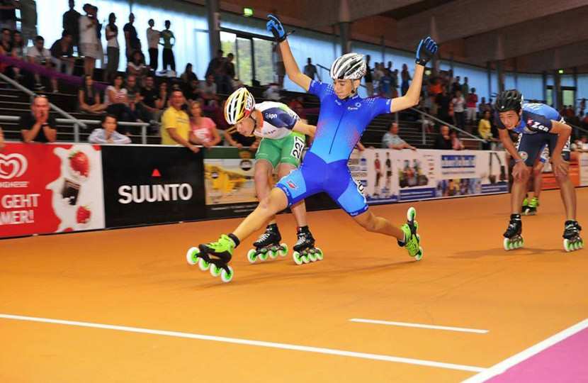 Doucelin Pédicone Champion d’Europe du 3000 mètres à points