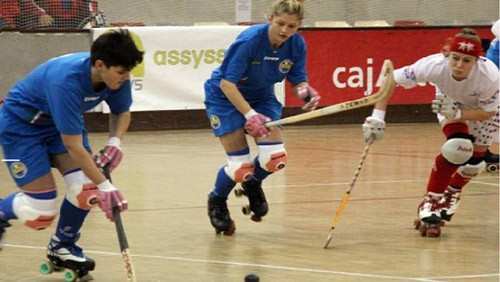 L’équipe dames de rink hockey d’Italie 2015 en route pour Matera