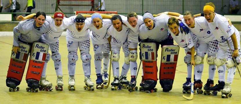 L&rsquo;équipe de France féminine de rink hockey en finale du mondial 2012 !