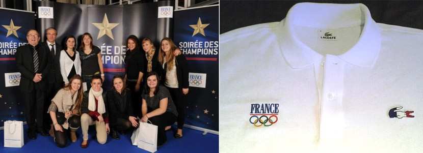 Les champions du monde de roller au CNOSF