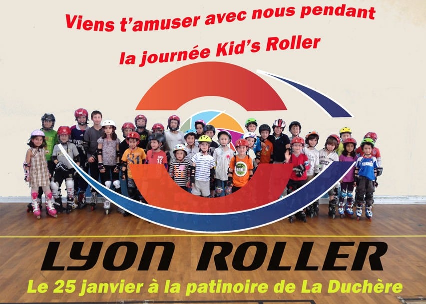 Journée Kid&rsquo;s Roller 2015 à Lyon (69)