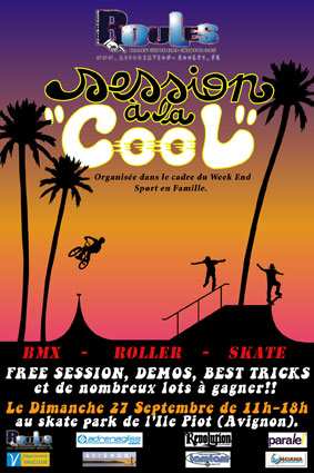 Session « à la cool » avec l’asso Roules (84)