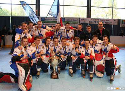 La France championne d&rsquo;Europe roller inline hockey 2006 !