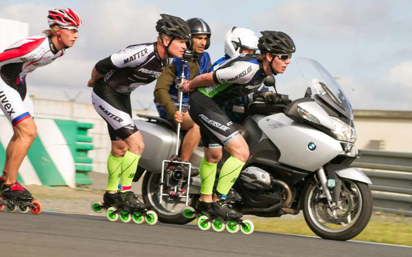 Powerslide aux côtés des 24H du Mans Roller